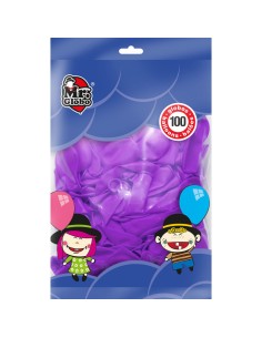 BOLSA 100 GLOBOS LAVANDA