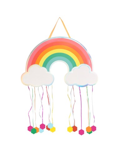 PIÑATA RAINBOW 55X36,5CM 1 UD