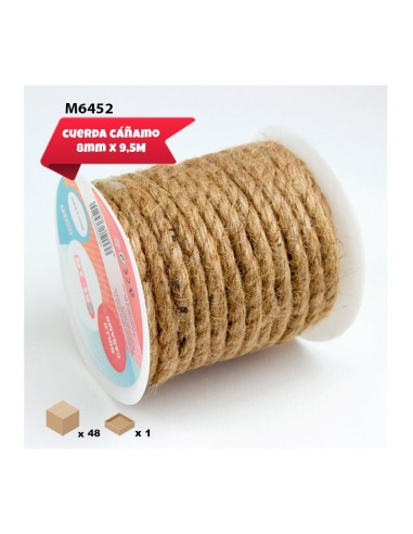 ROLLO CAÑAMO 8MM. X 9.5M.