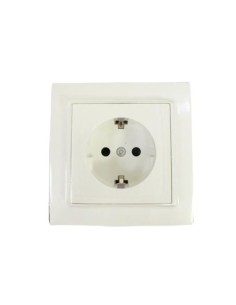 BASE ENCHUFE EMPOTRABLE BLANCO CJ120