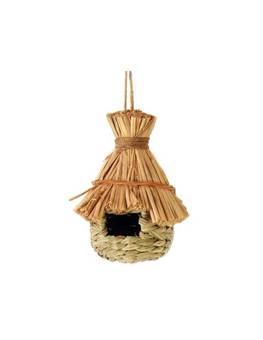 NIDO PAJAROS ALTO BASE REDONDA GRANDE  17x17x20 cm.