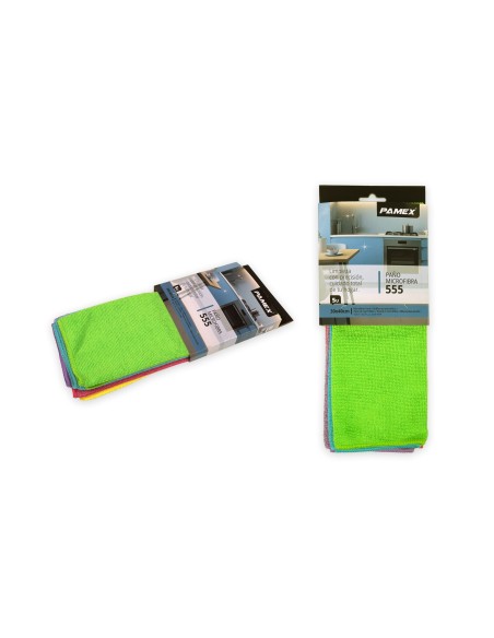 PAÑO MICROFIBRA 30X40 CM 555