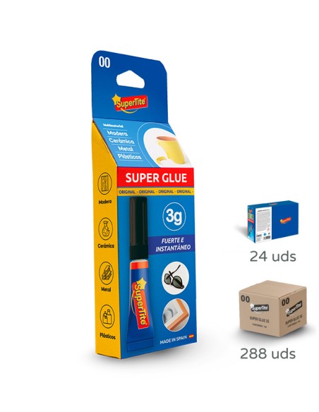 PEGAMENTO Nº00 3GRS SUPER GLUE