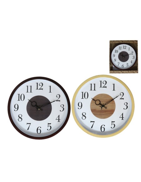 RELOJ DE PARED COLORADO 30CM 2 SURT.