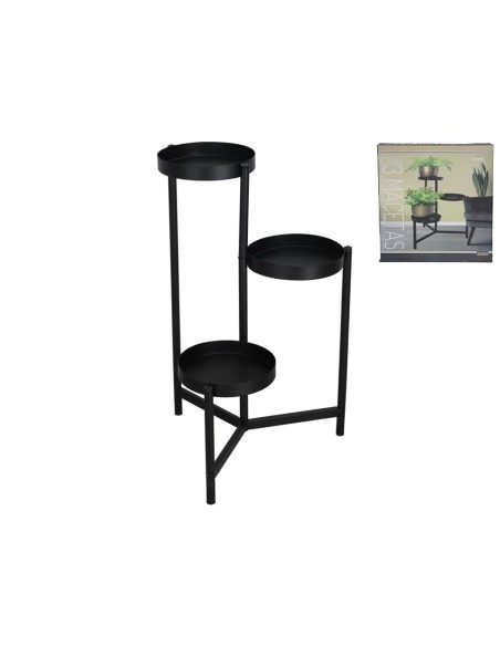 MUEBLE STAND 3 MACETAS 40X32X58,5 CM
