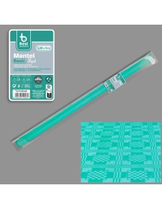ROLLO MANTEL BASIC AGUAMARINA 5 x 1,2 M