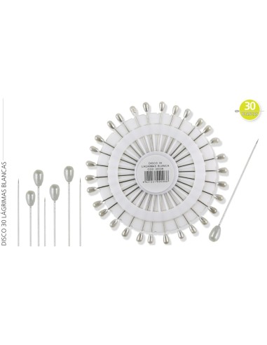 DISCO 30 LAGRIMAS BLANCA