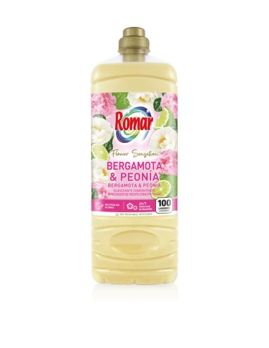 SUAVIZANTE 2L BERGAMOTA PEONIA CONCENTRADO ROM