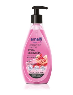 JABON EN CREMA ROSA MOSQUETA 500ML AMALFI