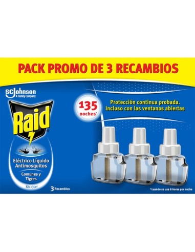 RAID INSECT ELECT LIQ REC 135NOCHES