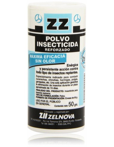 ZZ INSECTICIDA POLVO 50GR BOTE