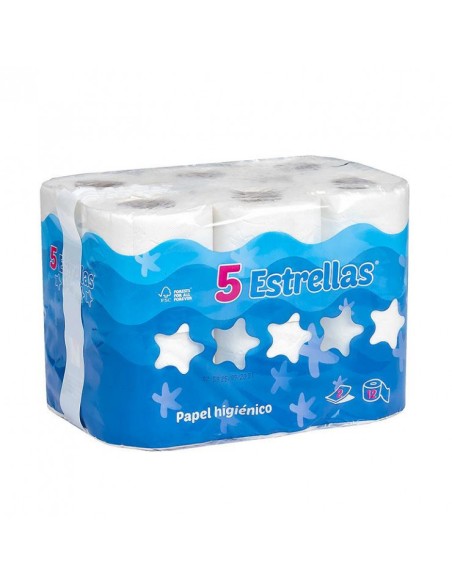 PAPEL HIGIENICO 5 ESTRELLAS X12