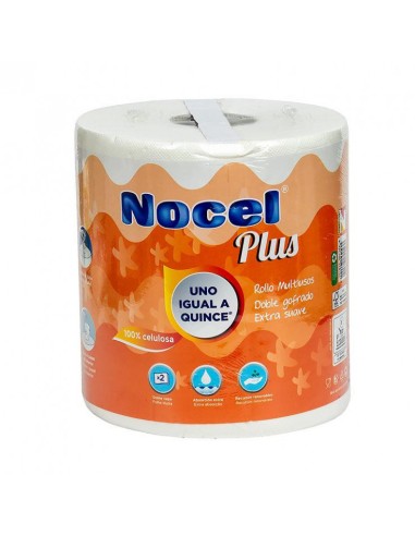 PAPEL ROLLO NOCEL 1ROLLO = 15ROLLOS