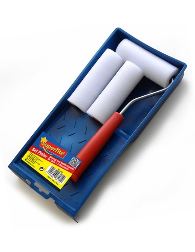 BANDEJA+ RODILLO + RECAMBIO ESPUMA 10CM