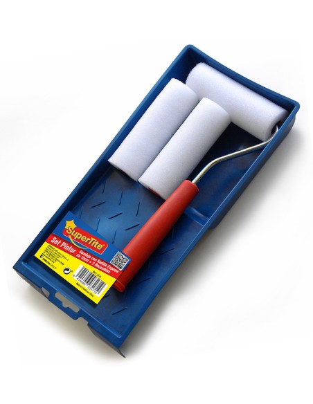 BANDEJA+ RODILLO + RECAMBIO ESPUMA 10CM