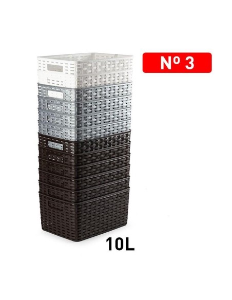 CESTA RATTAN Nº 3 10 L 24 x 33,5 CM