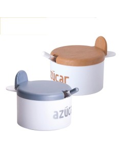 AZUCACERO PLATA LISO PROVENZAL + TEXTO AZUCAR