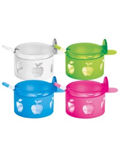 AZUCARERO COMPLETO MANZANAS 4 COLORES SURT