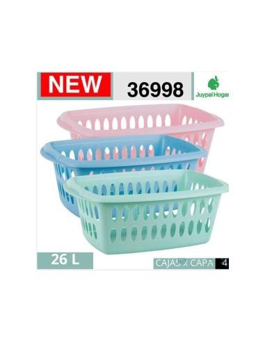 CESTO DE ROPA 26L (58,6X22XH38)