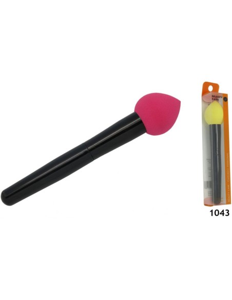 BROCHA BASE MAQUILLAJE 17cm.  (6)