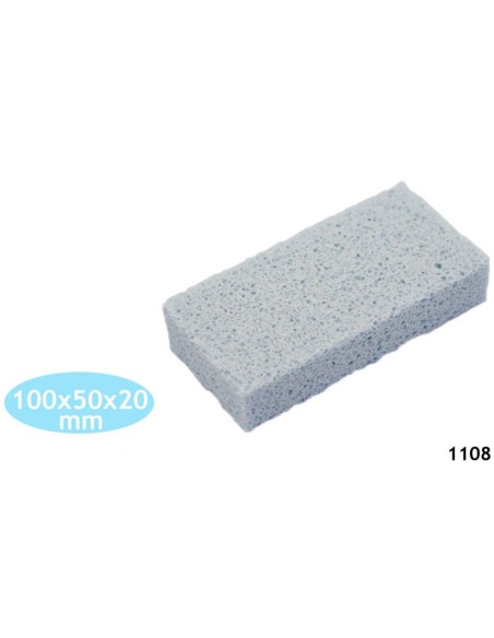 PIEDRA POMEZ AZUL 100x50x20 mm. (12)