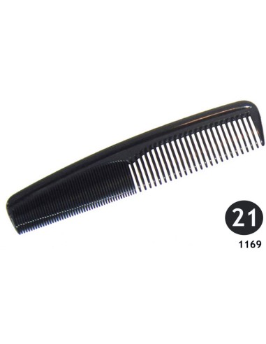 PEINE NEGRO BATIDOR SRA.21cms. (12)