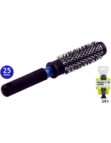 CEPILLO TERMICO AZUL 25 mm. (1