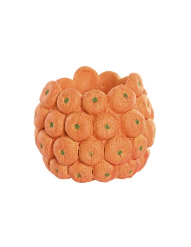 JARRON CEMENTO 18X18X16 MANDARINAS