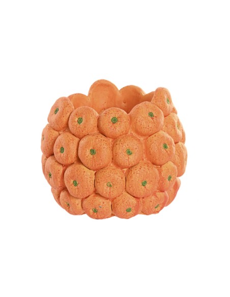 JARRON CEMENTO 18X18X16 MANDARINAS