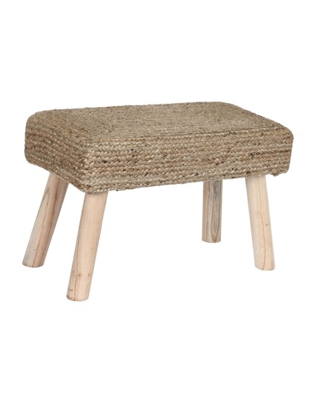 REPOSAPIES YUTE EUCALIPTO 62X30X39 NATURAL MARRON