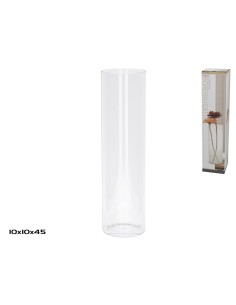 JARRON TUBO CRISTAL 10X45CM ANAIS