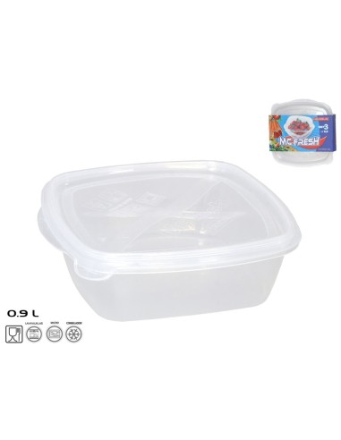 FIAMBRERA CUADRADA X3 0,9 L