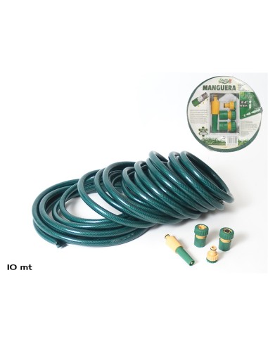 "MANGUERA 10MT C/ACCESORIOS 3/4"""