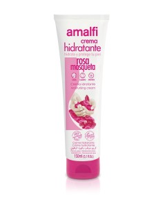 TUBO CREMA DE MANOS ROSA MOSQUETA 150 ml AMALFI