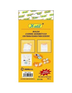 BOLSA AUTOCIERRE "8X12CM 50UND