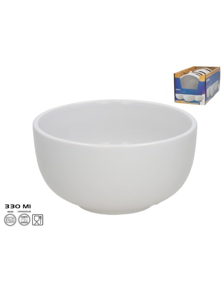 BOWL 11,5X6,5CM 330ML SEGURA BLANCO