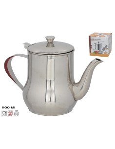 TETERA SERVICIO LONDON 1200ML  ACERO INOX.
