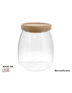 TARRO BOROSILICATO ALAN T/BAMBU 1000ML