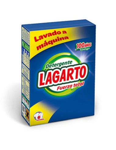 LAGARTO DETERGENTE 400 GMS LAVADO A MAQUINA