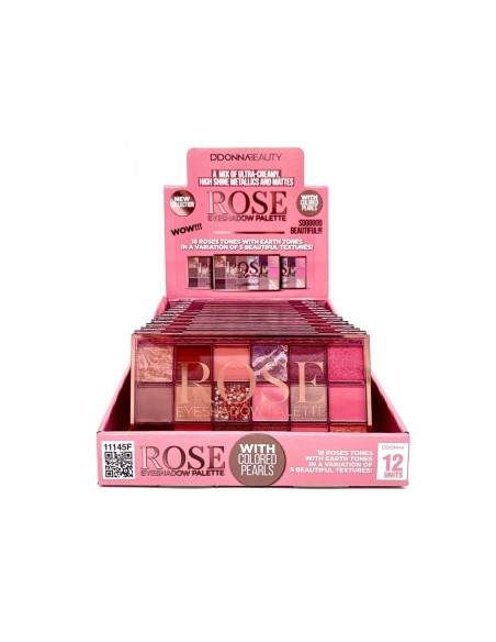 EYESHADOW ROSE MATTE&METALLICS