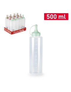 BOTELLA E 500 ML S212 CUELLO ANCHO SURT VRM 6 x 6 x 23