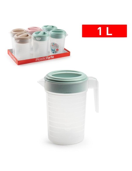 JARRA 1L AGUA BANDEJA SURT VRM 16 x 12 x 16,5