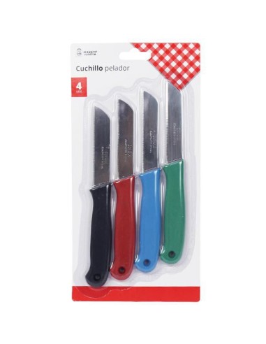 CUCHILLO PELADOR 4UDS