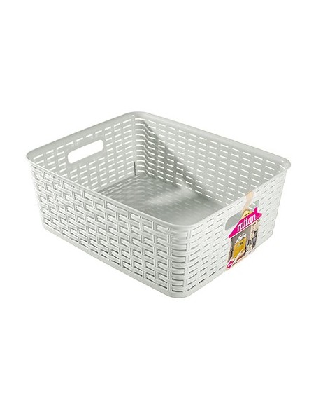CESTA Nº4 RATTAN LINE 12 L. SURTIDO ELEMENTS