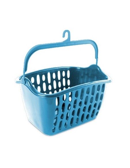 CESTA DE PINZAS NILO RECTANGULAR CON ASA COLORES VIVOS