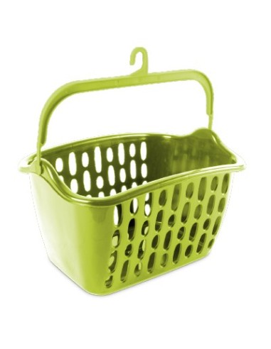 CESTA DE PINZAS NILO RECTANGULAR CON ASA COLORES VIVOS