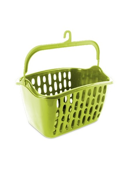 CESTA DE PINZAS NILO RECTANGULAR CON ASA COLORES VIVOS