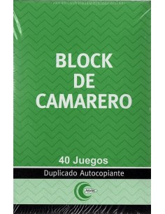 CAMARERO DUP.AUT.40 JUEGOS