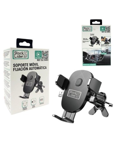 SOPORTE MOVIL FIJACION AUTOMATICA  PARA COCHE SL10493