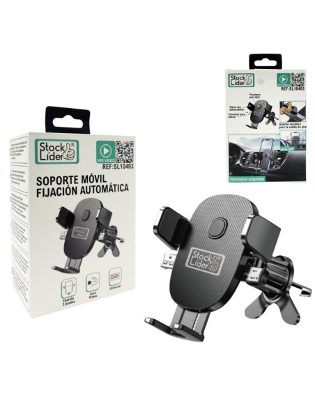 SOPORTE MOVIL FIJACION AUTOMATICA  PARA COCHE SL10493